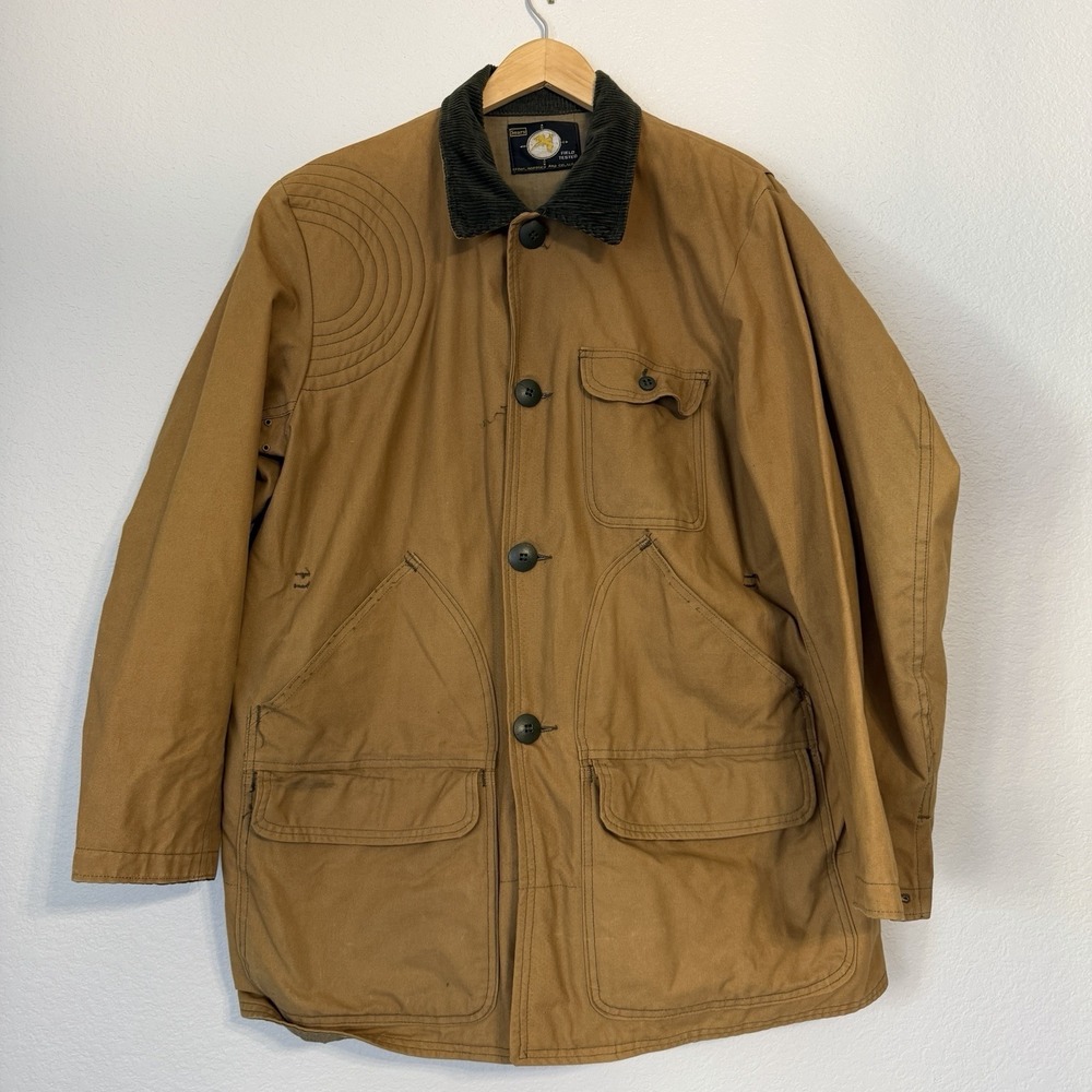 Vintage Sears Roebuck Hunting Field Jacket Mens Chore Barn Coat 60s 70s MIP